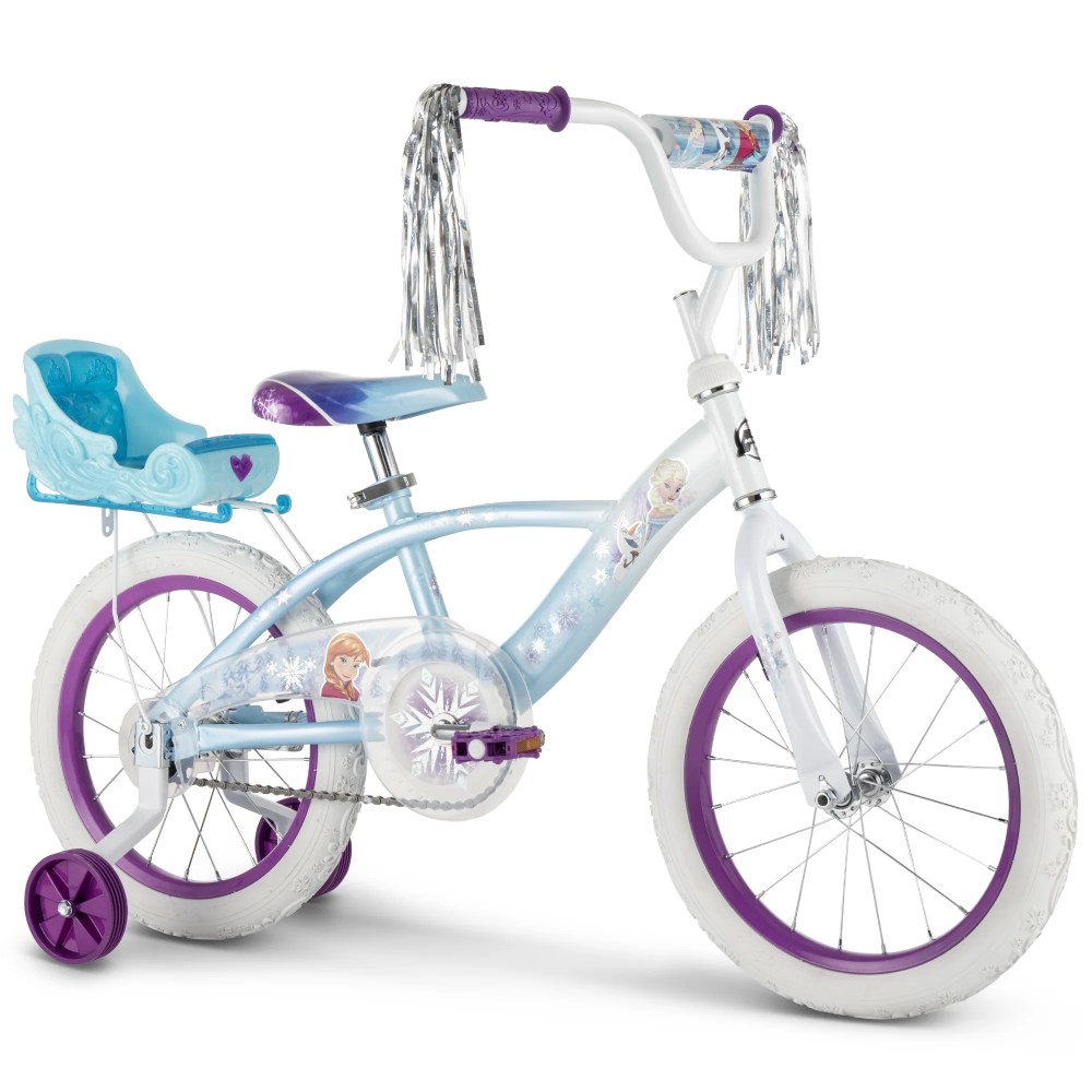 Huffy 16" Disney Frozen Kids' Bike, Fits Riders 42"-48", Blue, Youth, Girl's - Image 10