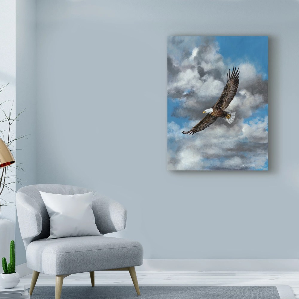 Trademark Fine Art 'The Soaring Eagle' Canvas Art by Carolyn Mock - Image 4