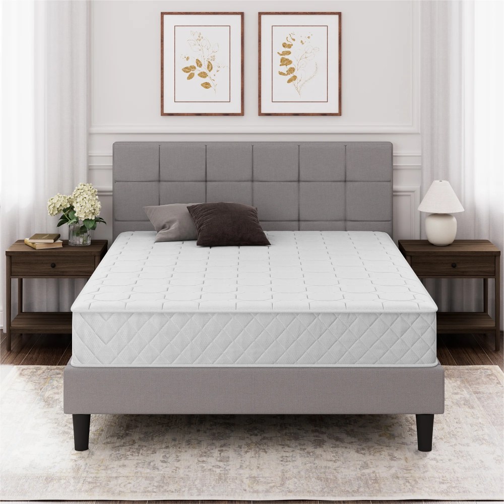Zinus Quilted Hybrid Mattresses 8", Comfort Foam and Pocket Spring, Adult, Twin-XL - Image 7