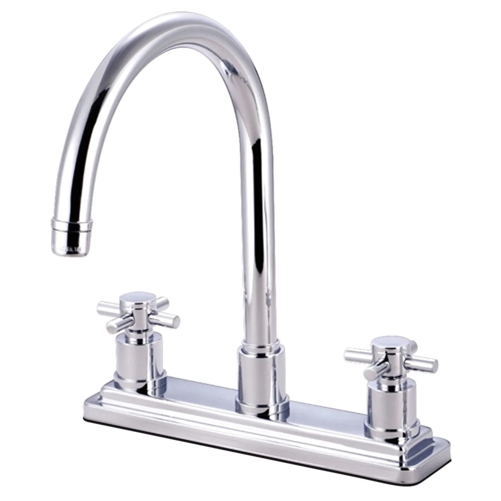 Kingston Brass KS8791DXLS Concord Centerset Kitchen Faucet,Polished Chrome