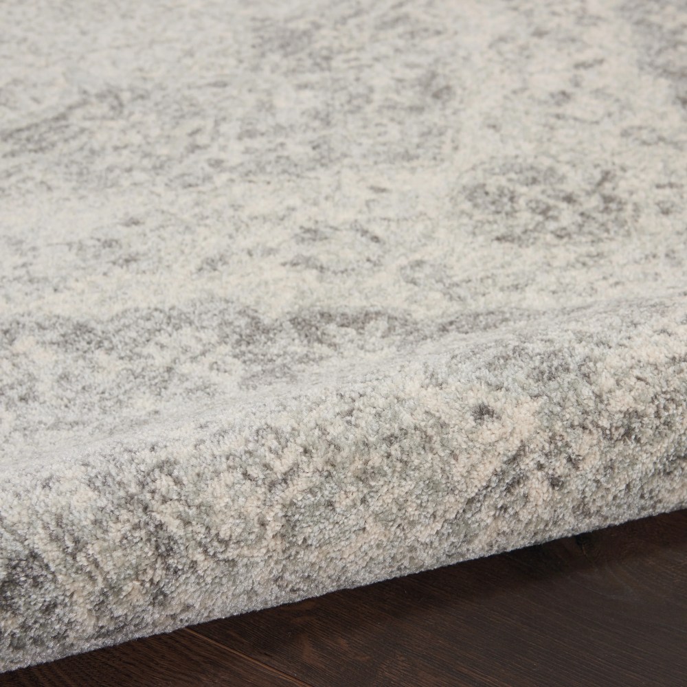 Nourison Tranquil Persian Ivory/Grey 5'3" x 7'3" Area Rug, (57) - Image 6