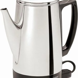 Presto 6-Cup Stainless-Steel Coffee Percolator