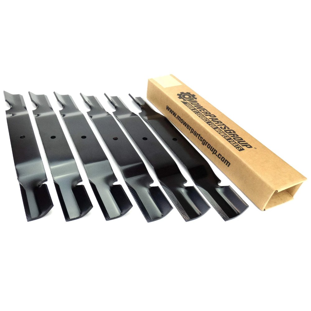 (6) Pack Rotary Mower Blades Compatible With Grasshopper 320245 32024