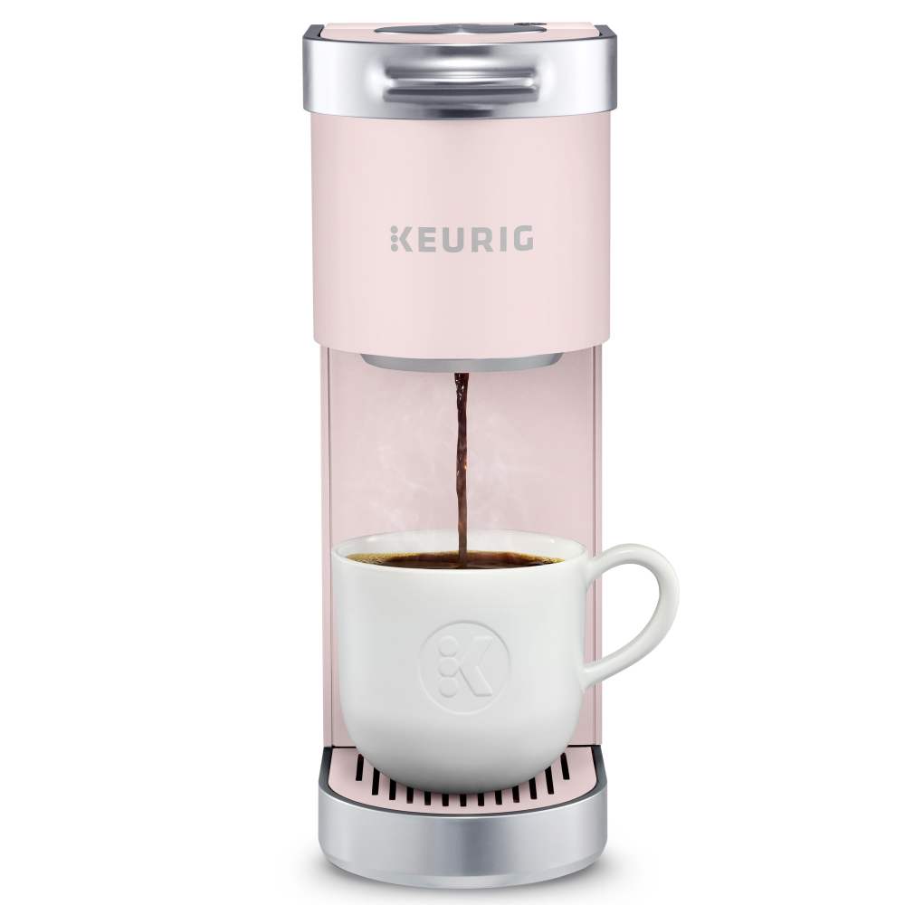 Keurig K-Mini Plus Single Serve K-Cup Pod Coffee Maker,Dusty Rose