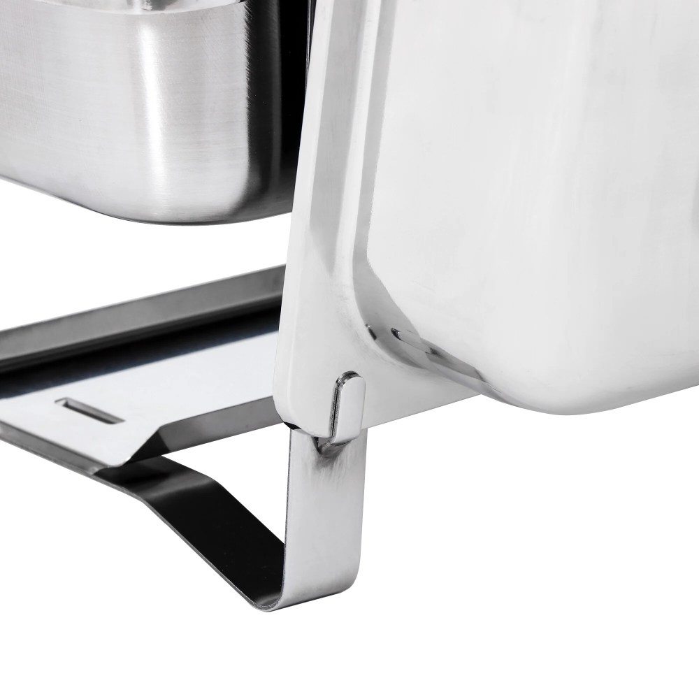 ZENSTYLE 4 Pack 8QT Chafing Dish High-Grade Stainless Steel Pans Catering Full Size Includes Food Pan,Water Pan and Fuel Holders - Image 4