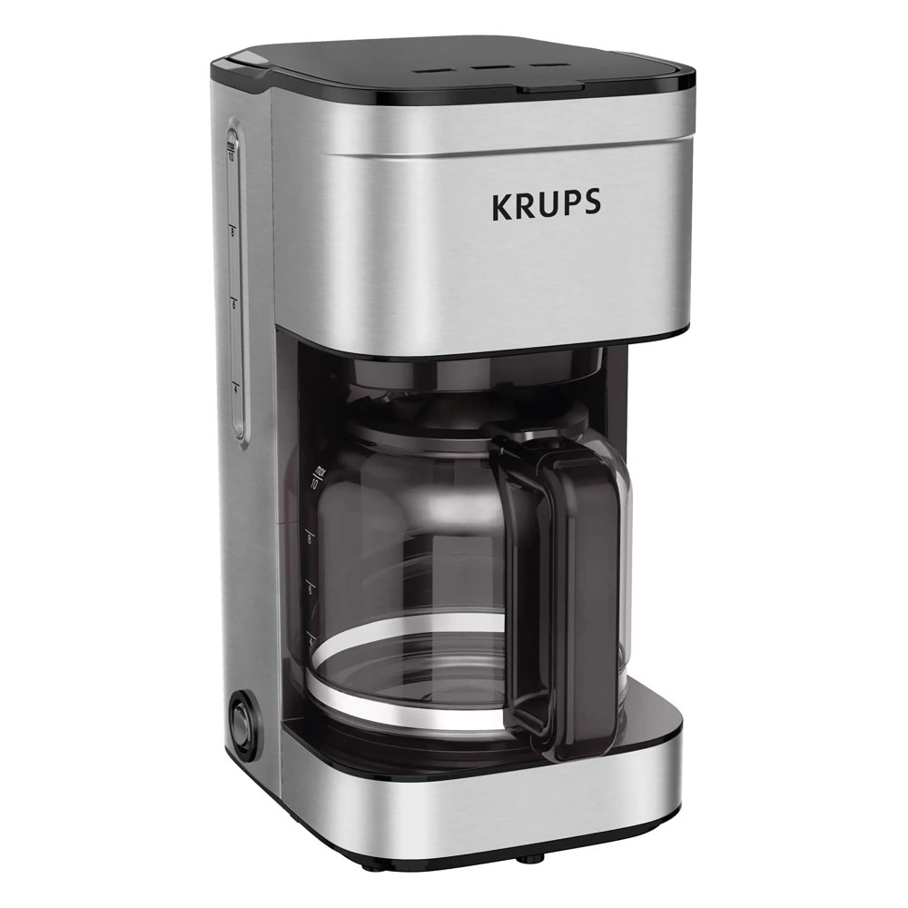 Krups Simply Brew 10-Cup Drip Coffee Maker Stainless Steel