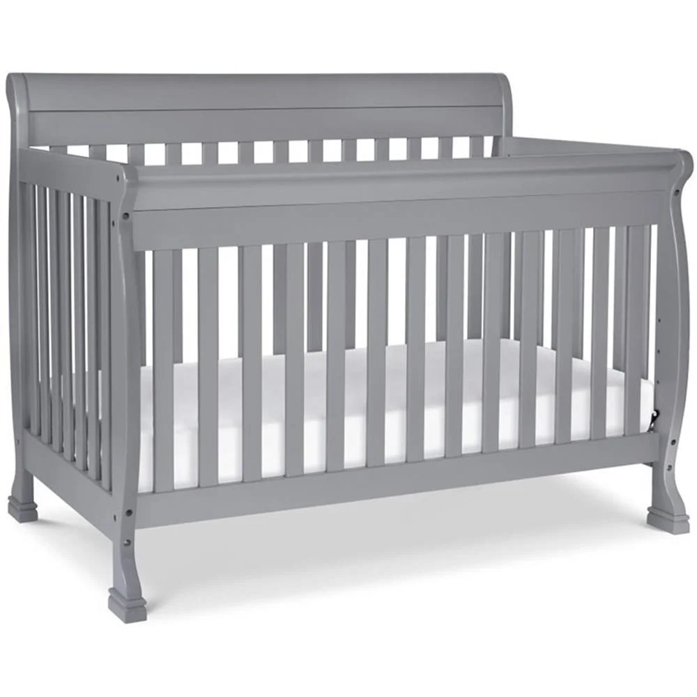 DaVinci Kalani 4-in-1 Convertible Crib in Grey Finish