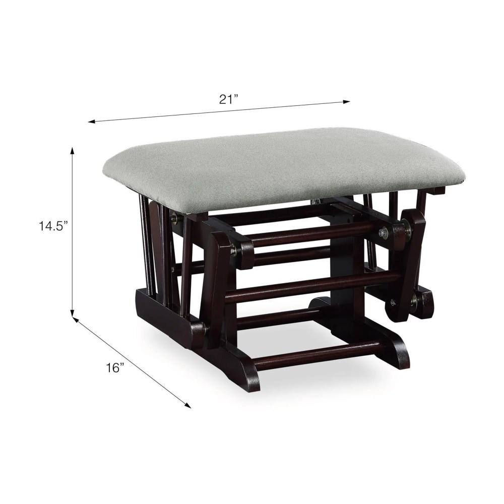 Baby Relax Huntington Nursery Glider & Ottoman - Image 6