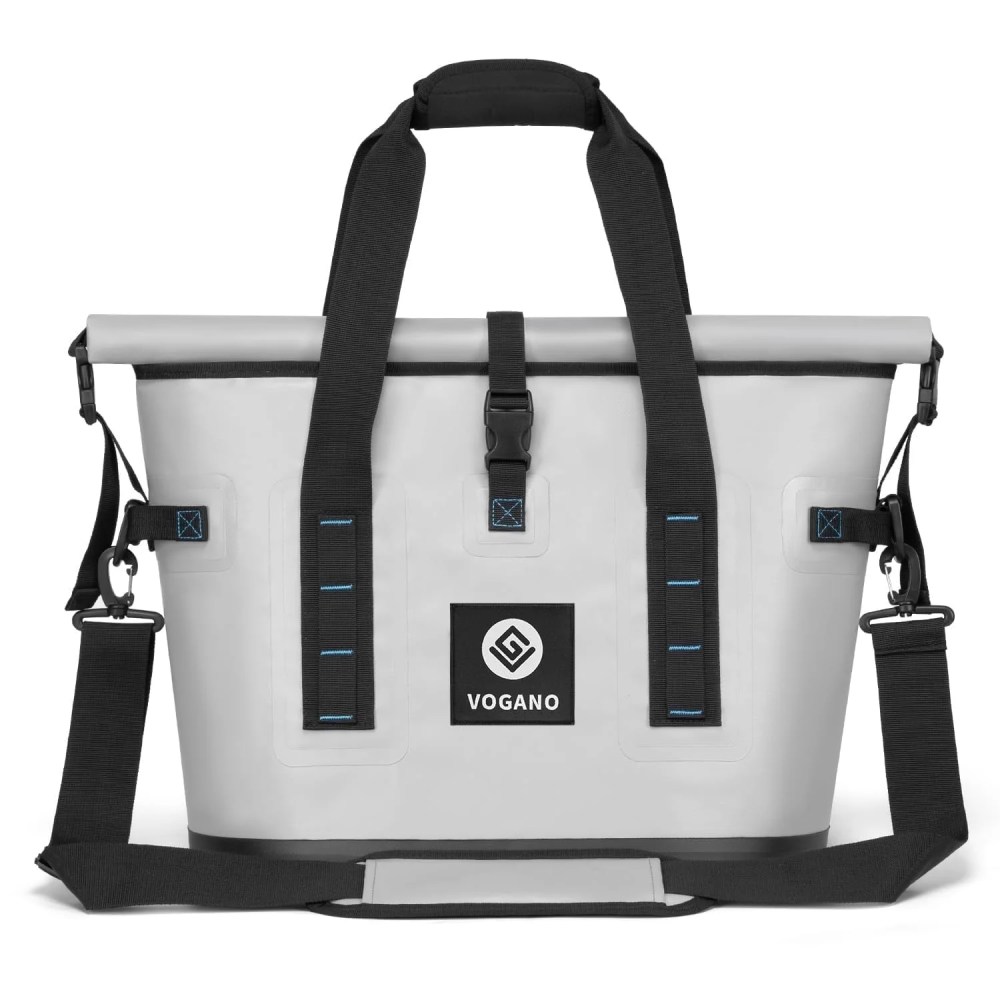 40 Can Soft Cooler Bag, Insulated Leak-Proof Roll-Top, Waterproof Seal, Portable Ice Chest for Camping, Beach, Picnics, 24HR Cold Retention