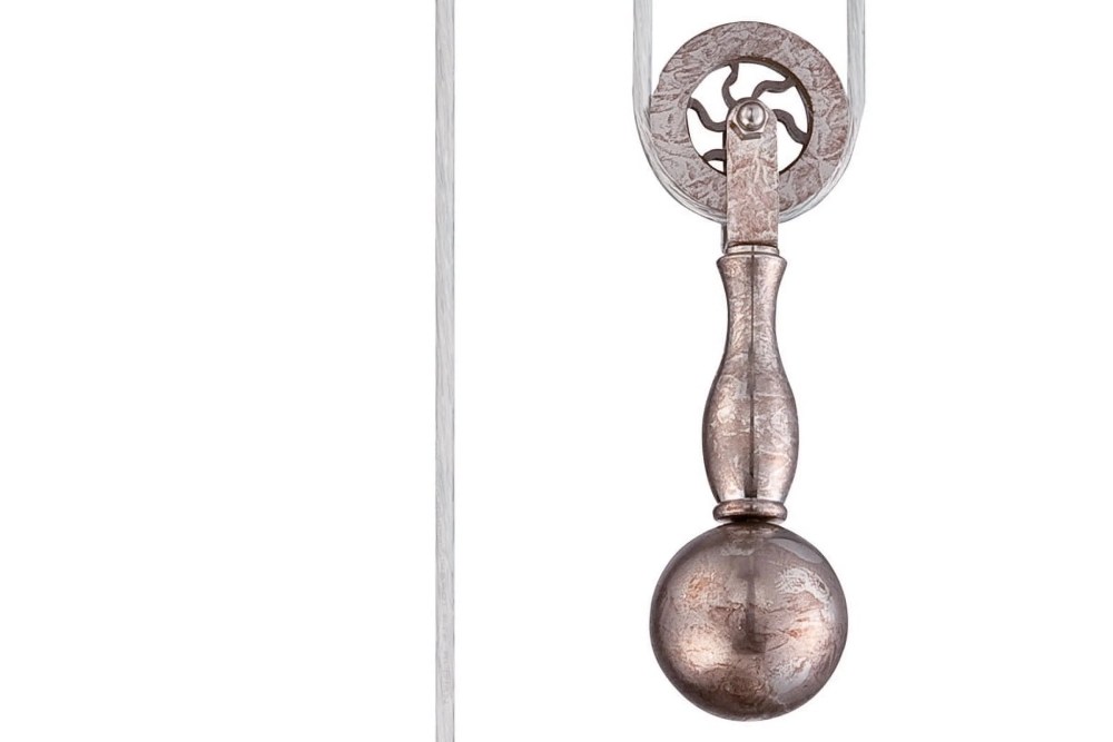 P400-ABZ Craftmade Lighting Pulley - One Light Mini Pendant - 11.75 inches wide by 6.88 inches high-Aged Bronze Brushed Finish - Image 2