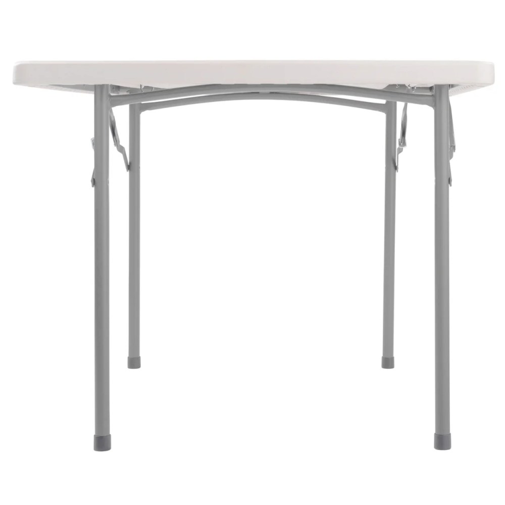 36" x 36" Heavy Duty Folding Table - Speckled Grey - Image 6