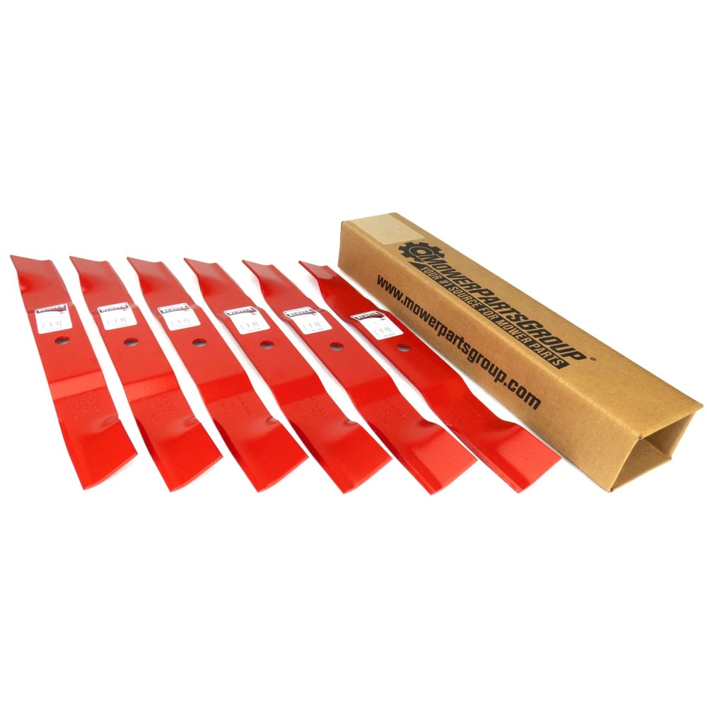 (6) Reaper Blades for Ariens 52" ZTX ZTXL Ikon X Ikon XL 04771200 09659100