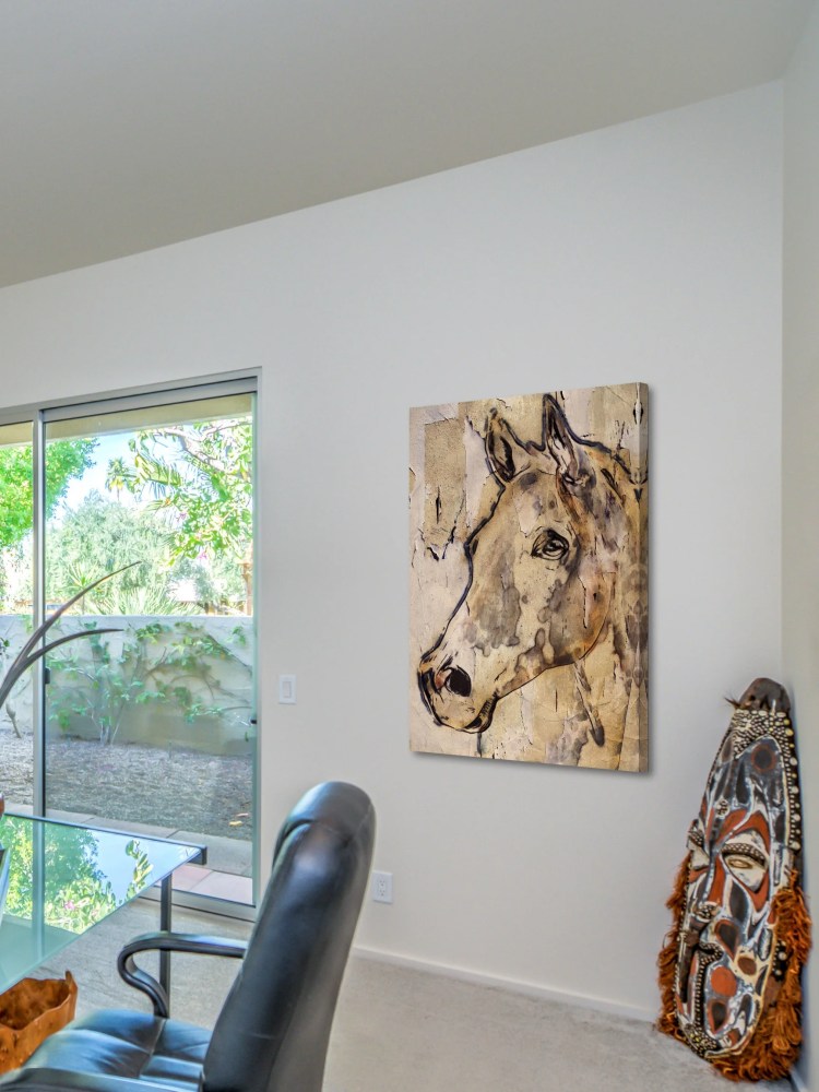 "Winner Horse" Painting Print on Wrapped Canvas - Image 6
