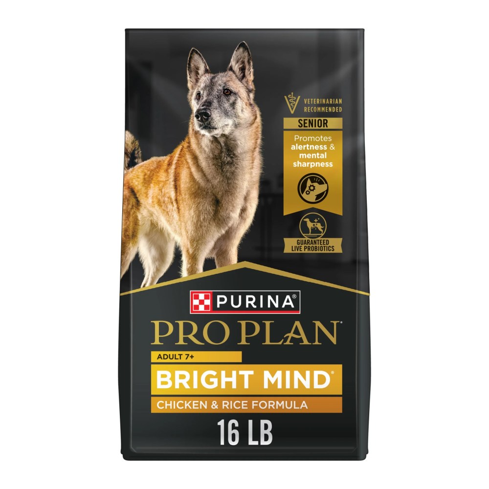 Purina Pro Plan Bright Mind for Adult Dogs Enhanced Botanical Oils,  16 lb Bag