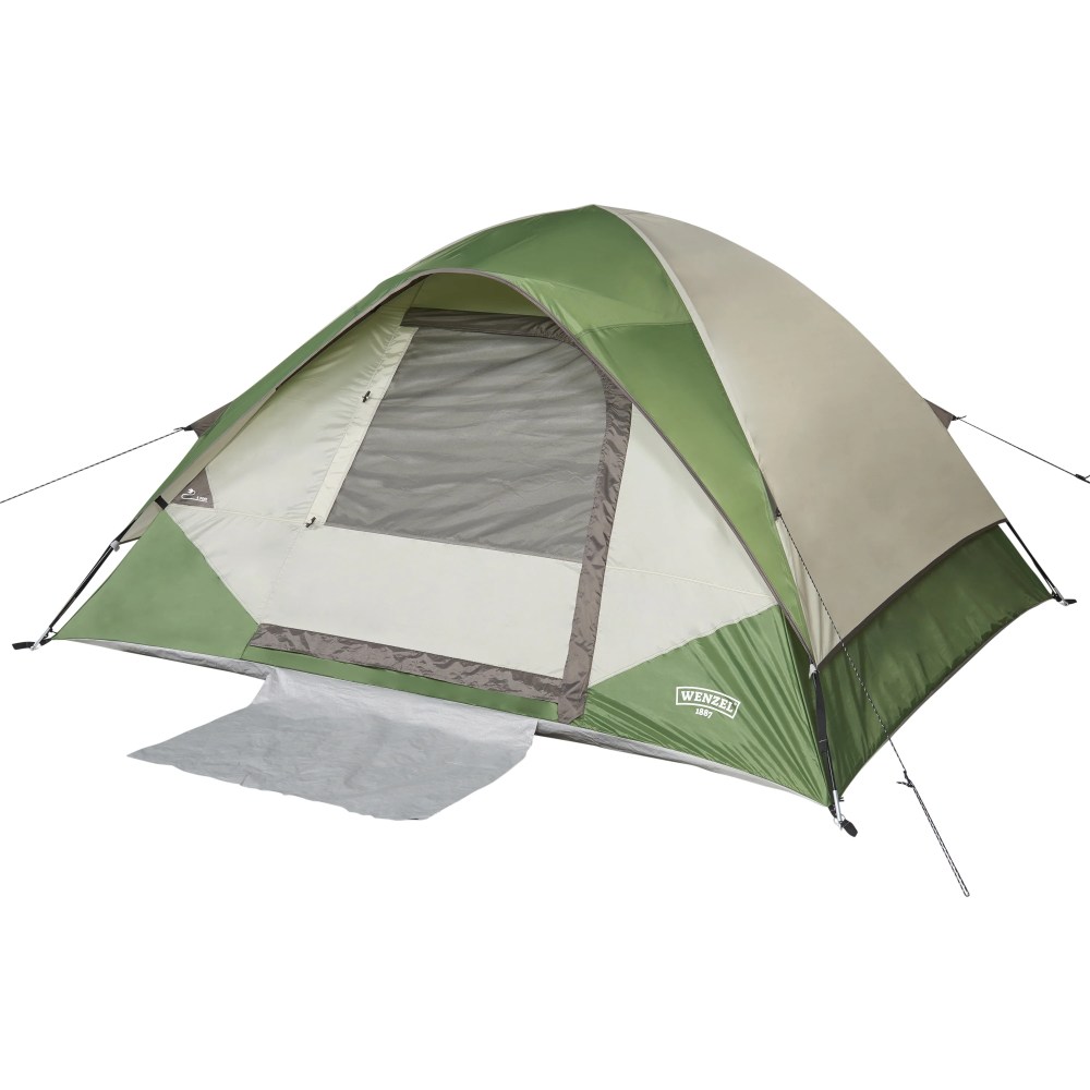 Wenzel Jack Pine Green 4-Person Dome Tent,  7'x8"