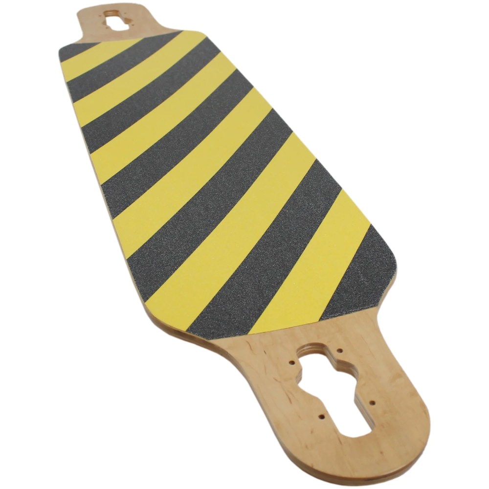 Black Diamond Skateboard and Longboard Grip Roll 10" x 60" Caution - Image 4