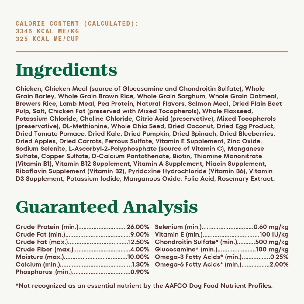 Nutro Ultra Adult Weight Management Dry Dog Food, Chicken, Lamb and Salmon Protein Trio, 30 lb Bag - Image 10