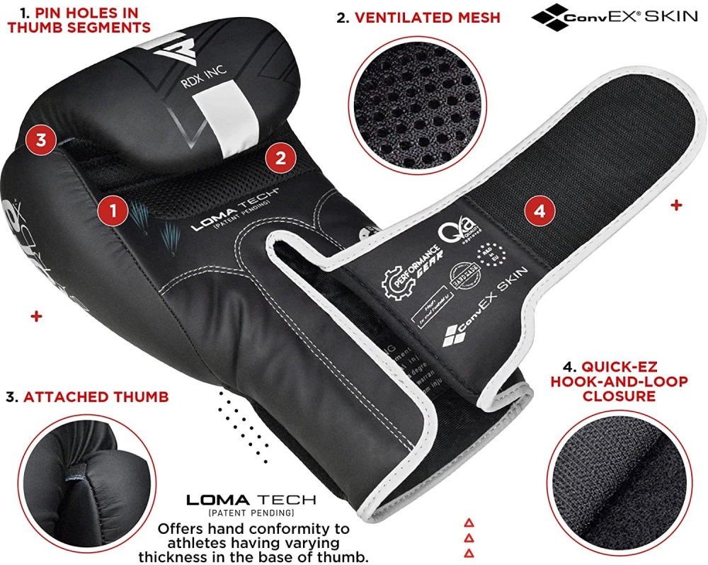 RDX Kids Punching Bag with Boxing Gloves - 2ft Heavy Filled Leather Bag for Boxing, Kickboxing, MMA, Muay Thai & Karate Training - Image 3