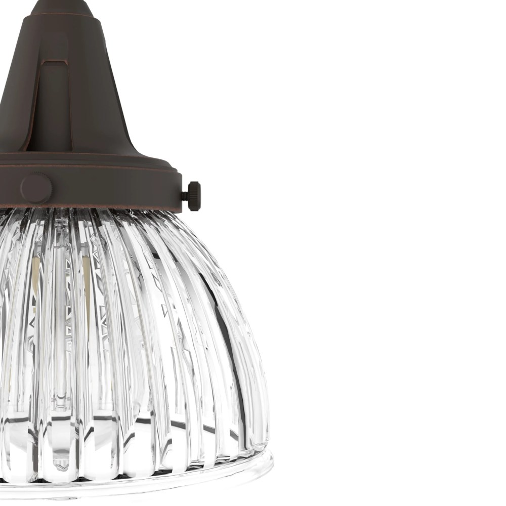 Hunter - Cypress Grove 3-light Onyx Bengal, Medium Size Cluster Light, Dimmable, Transitional Style, Round Shaped, for Bedrooms, Dining, Living Rooms - 19183 - Image 4