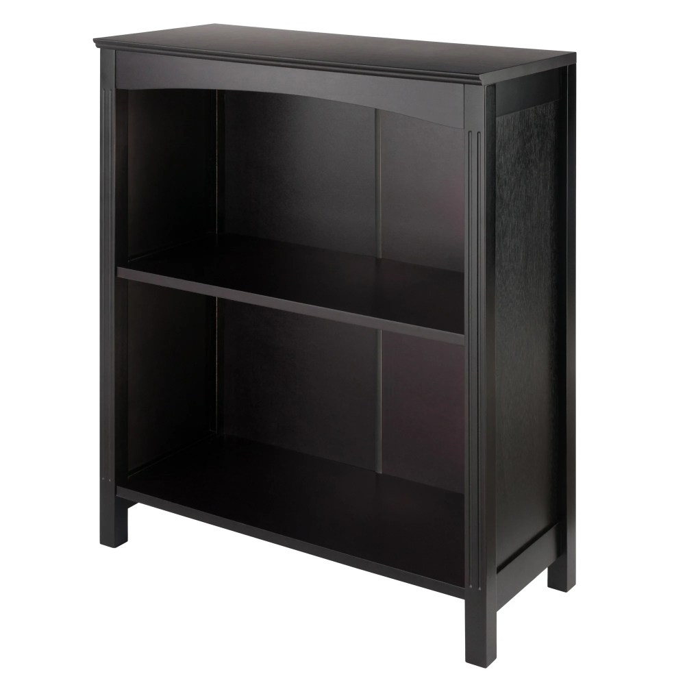 Winsome Terrace 2-Section Bookcase,Shelf,Espresso Finish