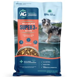 Alaskan Gold SUPER3 (SalmonFreeze Dried Raw SalmonSalmon Fish Oil) Dry Dog Food Puppy & Adult Small & Large Breed High-Protein Grain-Free All-Natural Nutrition 20-lbs
