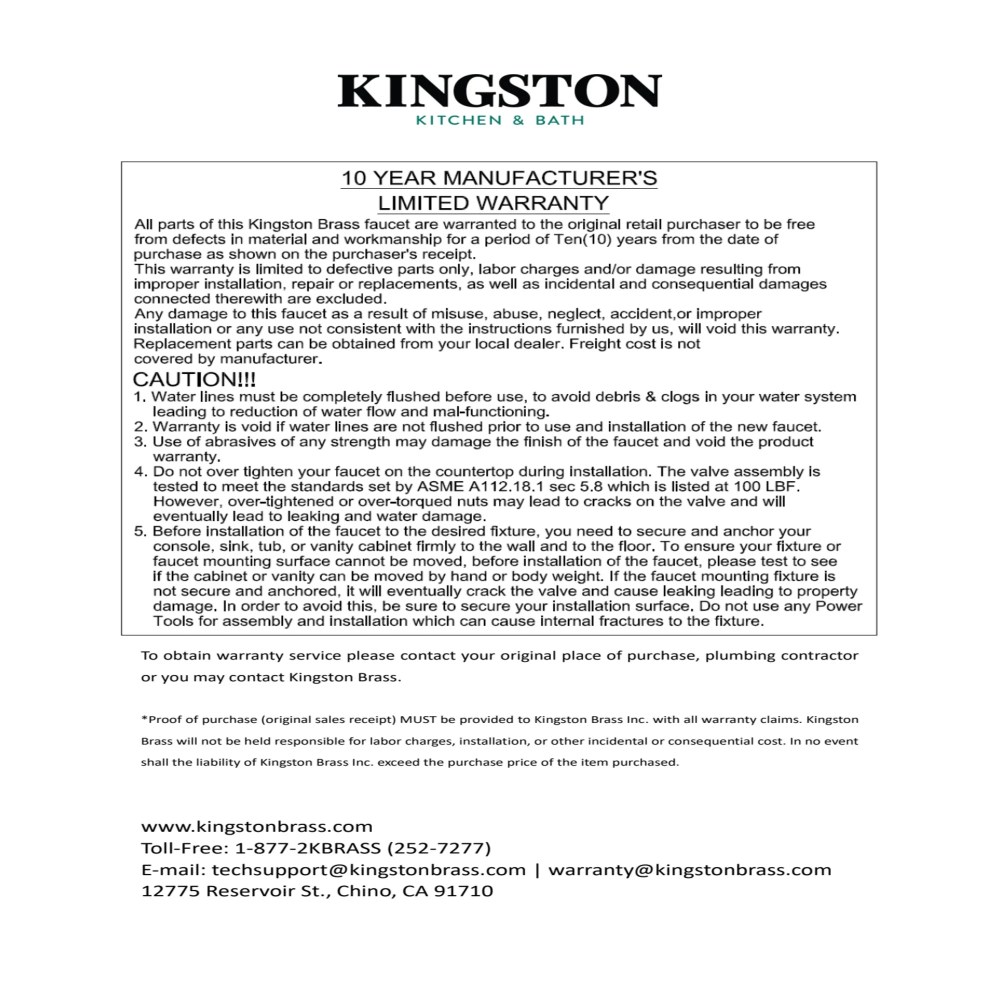 Kingston Brass FSK1616ACL Double-Handle 3-Hole Deck Mount 4-Inch Centerset Bathroom Faucet with 4-Piece Bathroom Accessories Kit in Naples Bronze - Image 4