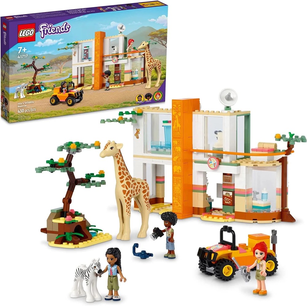 LEGO Friends Mia's Wildlife Rescue 41717 Building Toy Set - Ages 7 (430 Pieces)