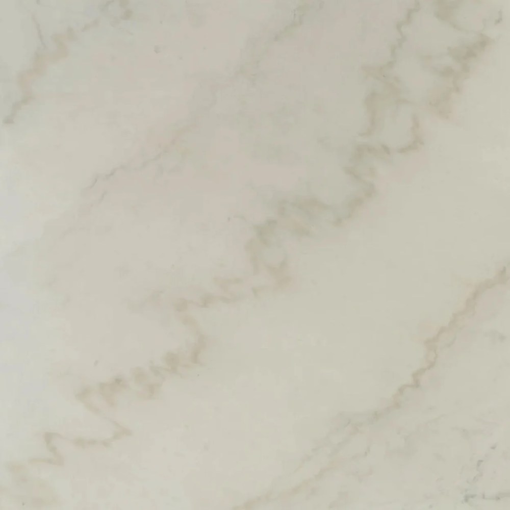 ACME Telestis 22" Square Marble Top End Table in White and Black - Image 5