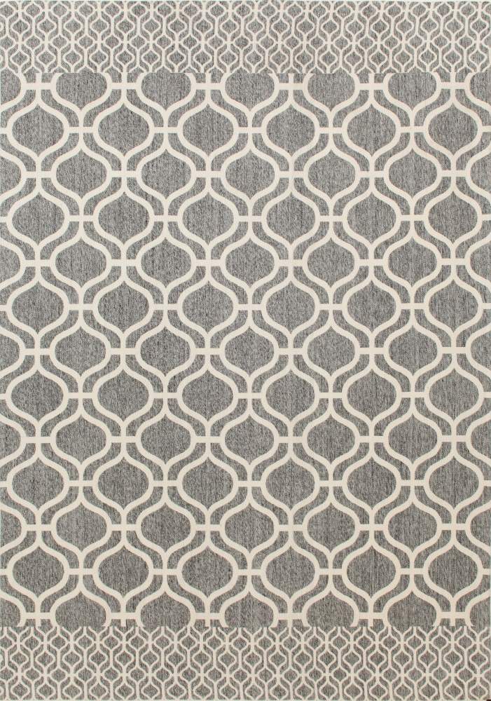 Better Homes & Gardens 6" x 9"" Bordered Ogee Indoor Outdoor Area Rug