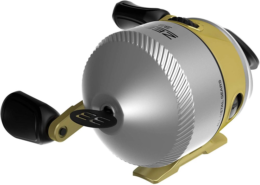 Zebco 33 Gold Spincast Reel and Fishing Rod Combo, 6-Foot Rod, Size 30 Reel, Silver/Gold - Image 3
