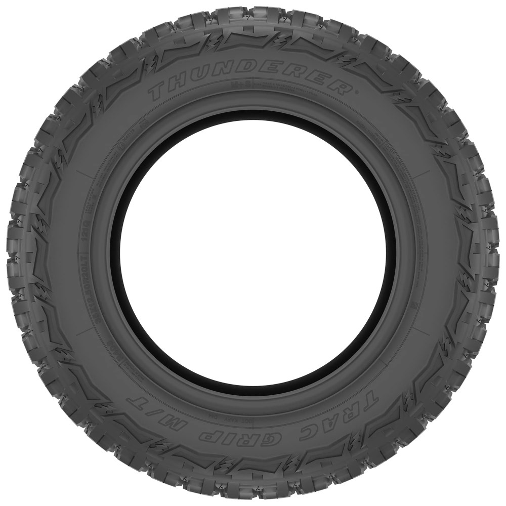 Thunderer Trac Grip M/T R408 Mud Terrain LT235/80R17 120/117Q E Light Truck Tire - Image 3