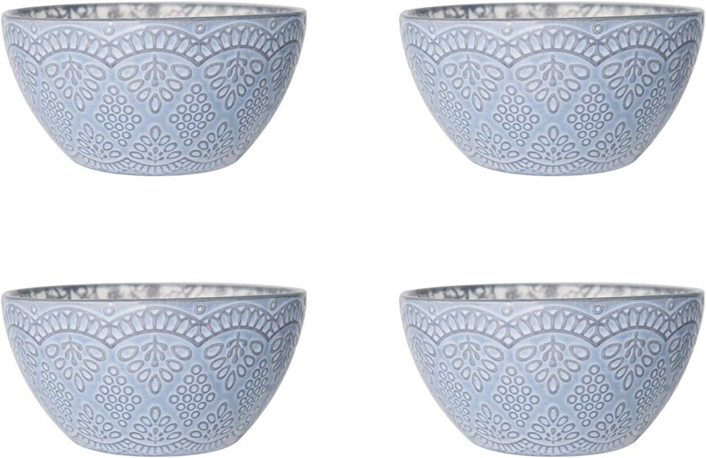 Pfaltzgraff Gabriela Gray 16-Piece Stoneware Dinnerware Set, Service for 4 - ,Gabriela Grey - Image 10