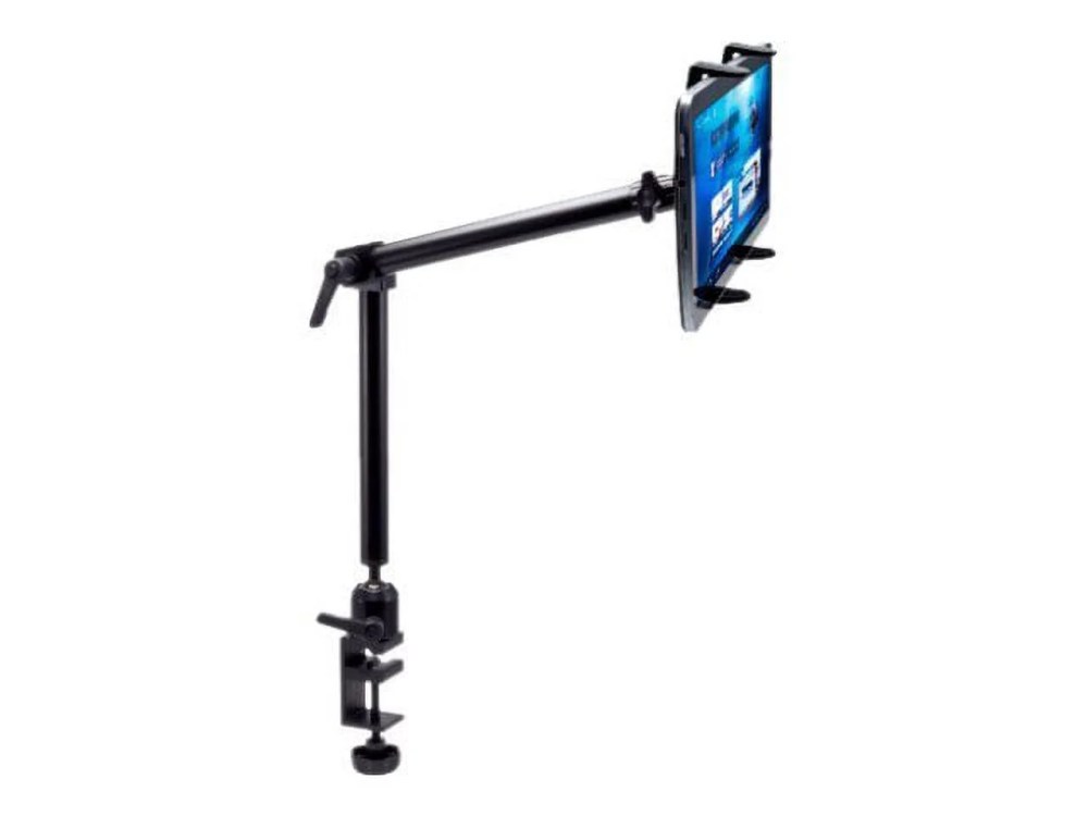 ARKON Clamp Mount for Tablet PC - 7" to 12" Screen Support - Aluminum - Black