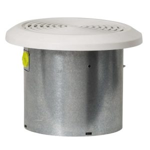 Ventline V226250 7in Duct 50 CFM Exhaust Ventilation Fan 35Db for Bathroom - White