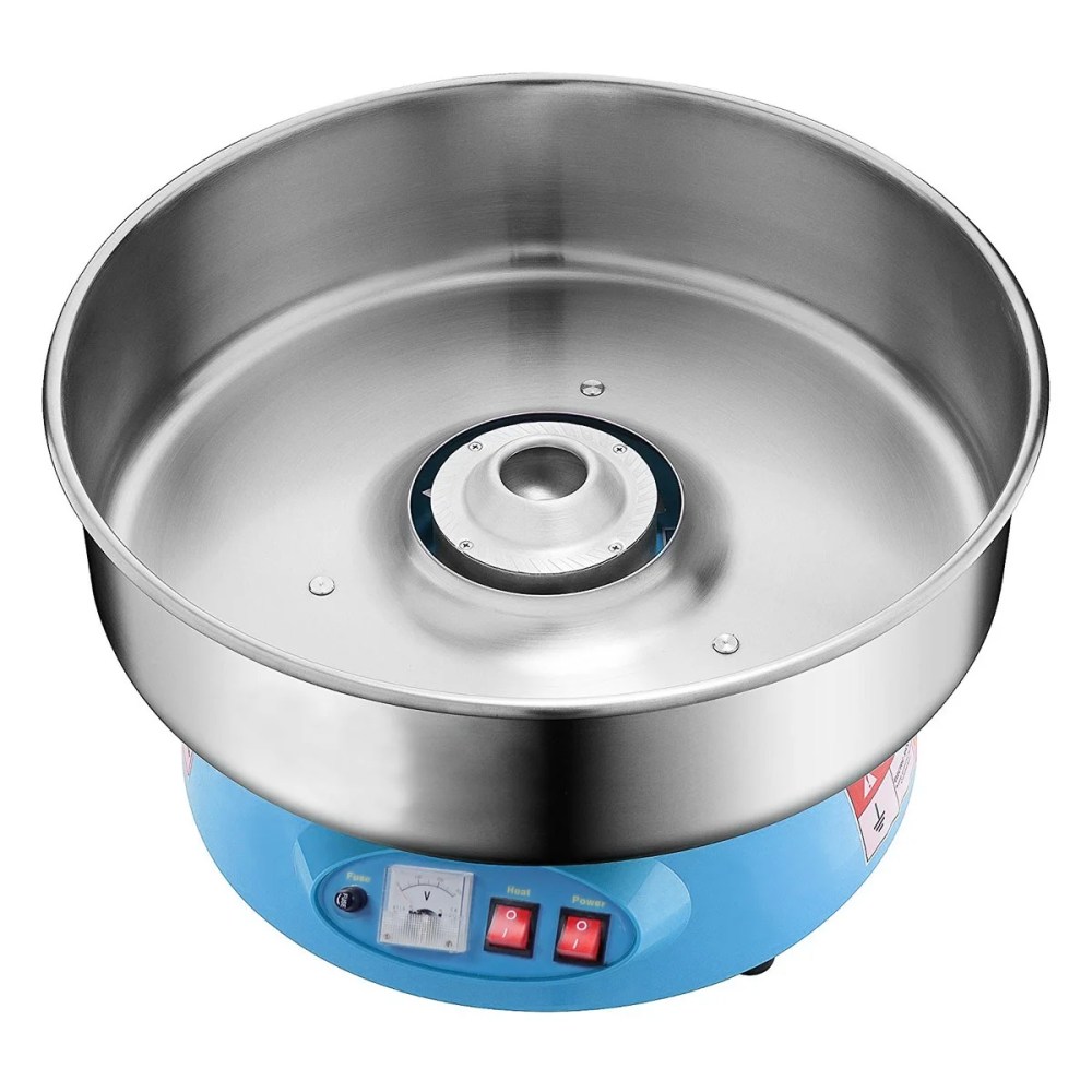 PartyHut Commercial Cotton Candy Machine Carnival Party Candy Floss Maker,Blue - Image 2