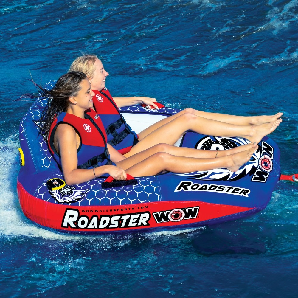 WOW Sports Roadster 1-2 Person Towable Tube for Boating - Image 2