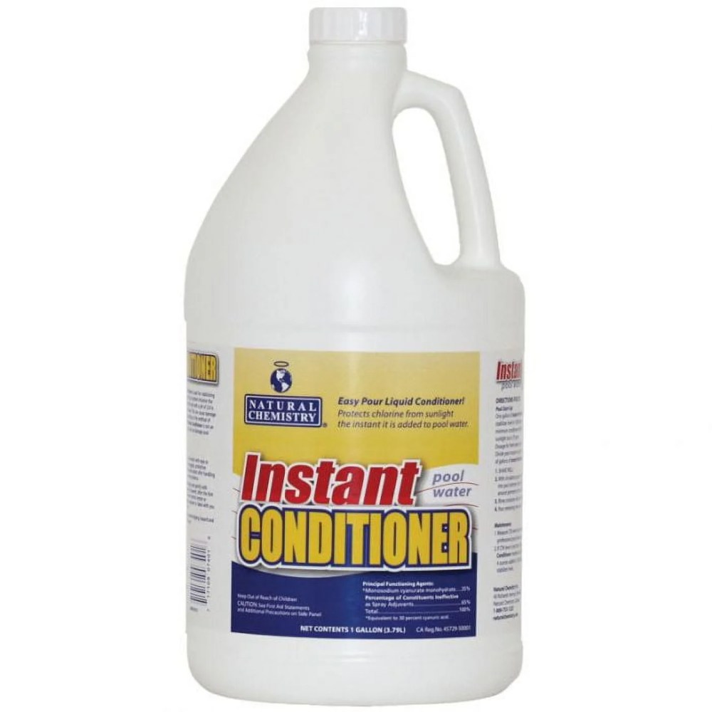 Natural Chemistry Instant Conditioner Chlorine Pool Chemicals,  1 Gal