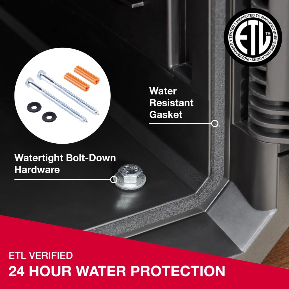Sentry Safe Home Safe, Fire-Resistant, Water-Resistant with Combination Lock and Override Key - Image 3