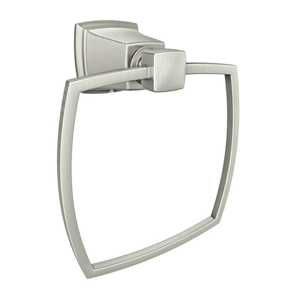 Moen Boardwalk Y3286,Wall-Mount Towel Ring - Concealed-Screw Mount,Coordinated Bath Collection
