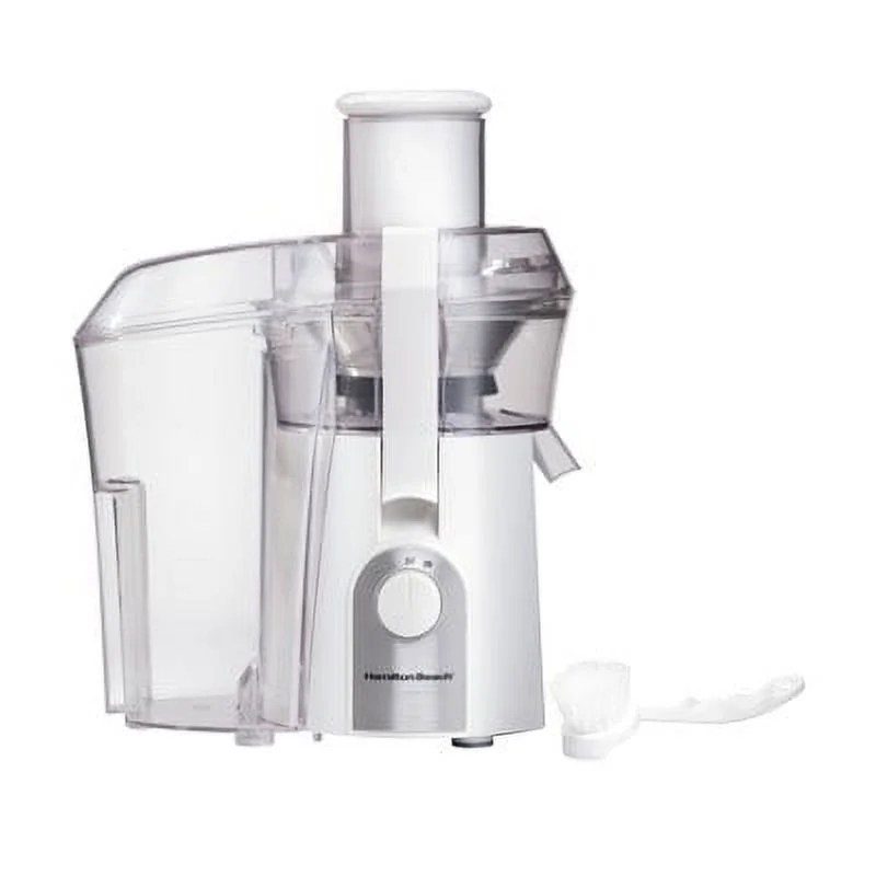 Hamilton Beach Big Mouth 800 W 14 fl oz Electric Juicer,Glossy White