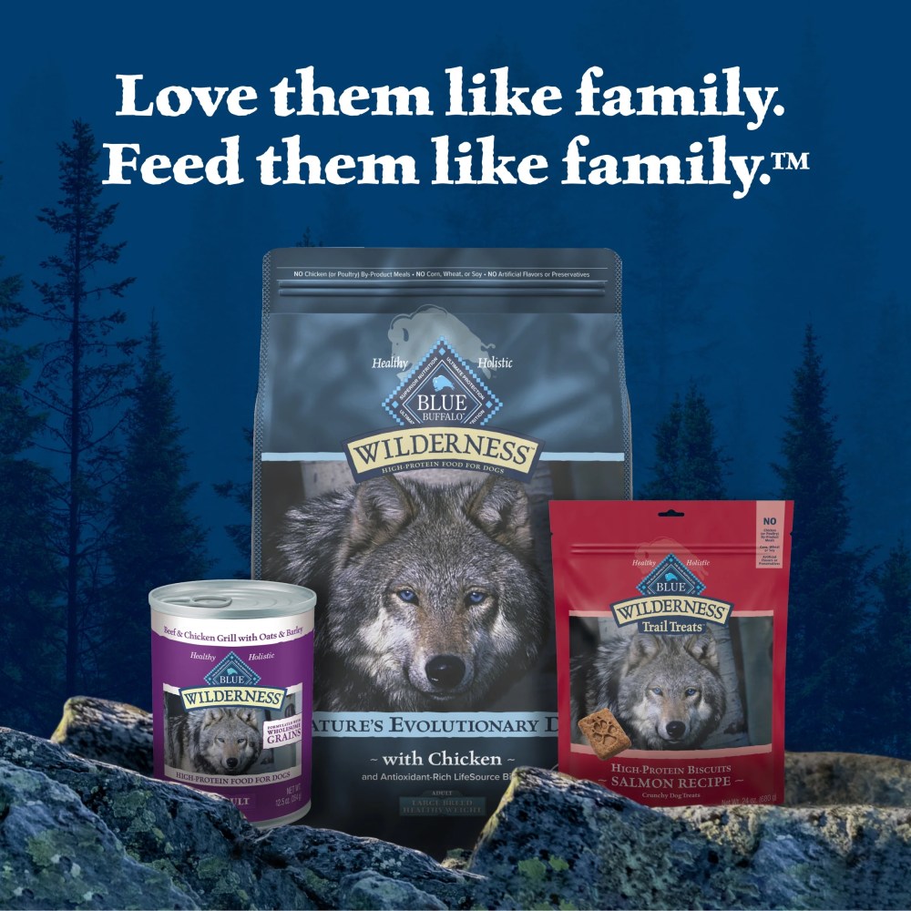 Blue Buffalo Wilderness Healthy Weight Adult Large Breed Dry Dog Food, Chicken, 28-lb. - Image 3