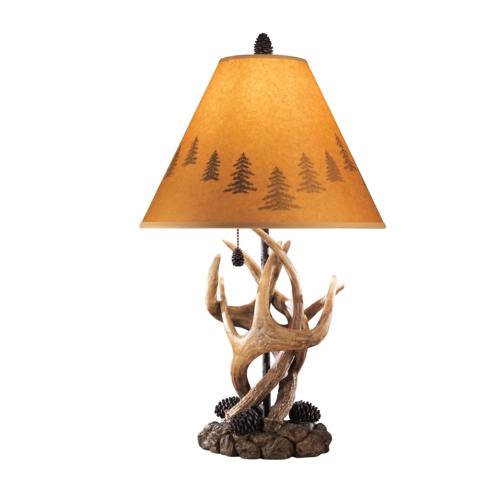 Signature Design by Ashley Casual Derek Table Lamp (Set of 2) Brown