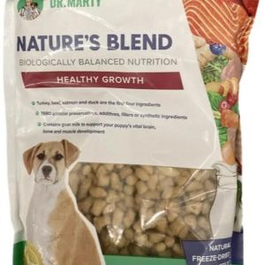 Dr. Marty Nature's Blend DHF10 Healthy Growth Puppy Dry Dog Food 16 oz