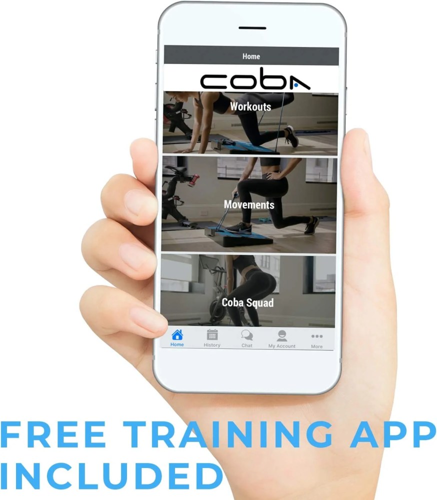 COBA Glute Trainer - Full Home Workout System, Core & Booty Exercise Machine, Resistance Band Full Body Trainer - Image 6