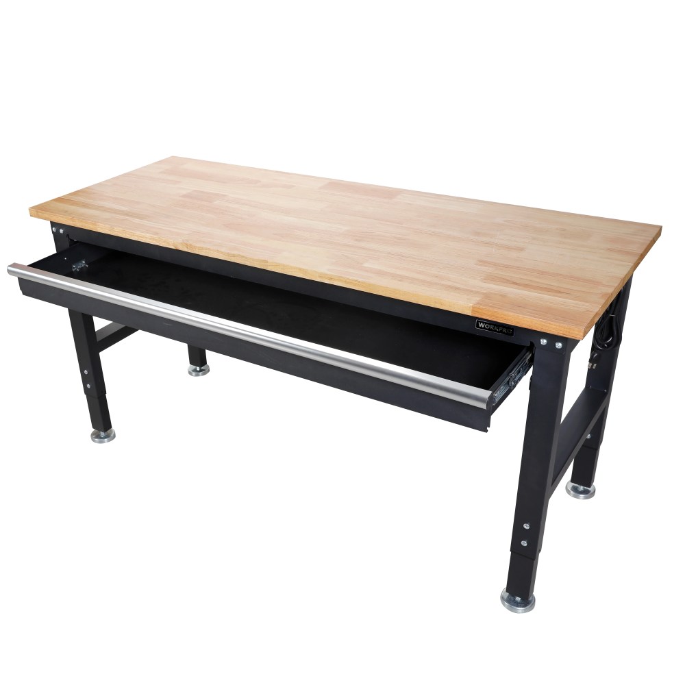 WORKPRO 60-inch Heavy-Duty Workbench with Single Drawer - Image 4