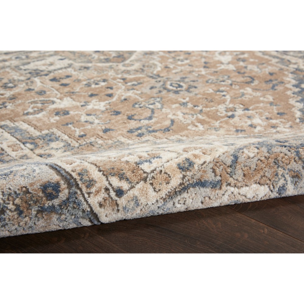 Nourison Concerto French country Beige/Grey 5'3" x 7'3" Area Rug, (57) - Image 8