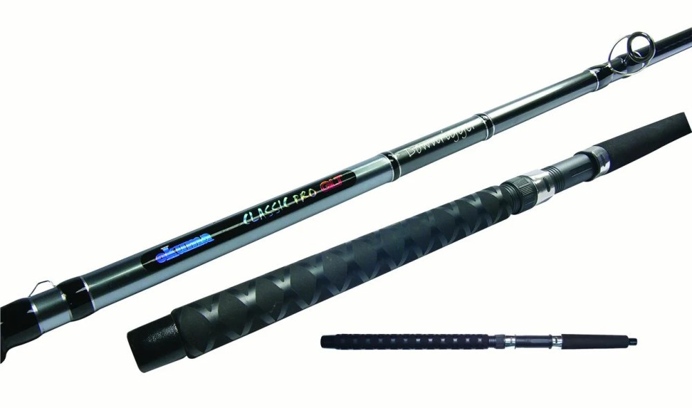 Okuma Classic Pro GLT CP-DR-762ML Medium Light Downrigger Trolling Fishing Rod, 2 Piece