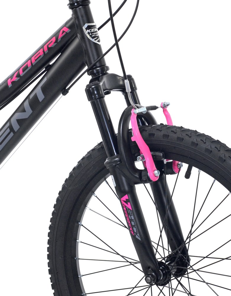 20" Kent Kobra Mountain Bicycle, Fits Rider 4'2" - 5", Black/Pink, Child, Unisex - Image 6