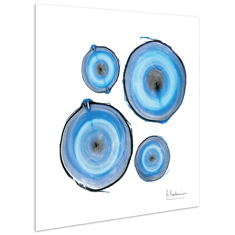 Empire Art Direct Mineral Rings II Frameless Free Floating Tempered Glass Panel Graphic Wall Art, 24" x 24" x 0.2", Ready to Hang - Image 7