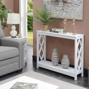 Convenience Concepts Diamond Console Table